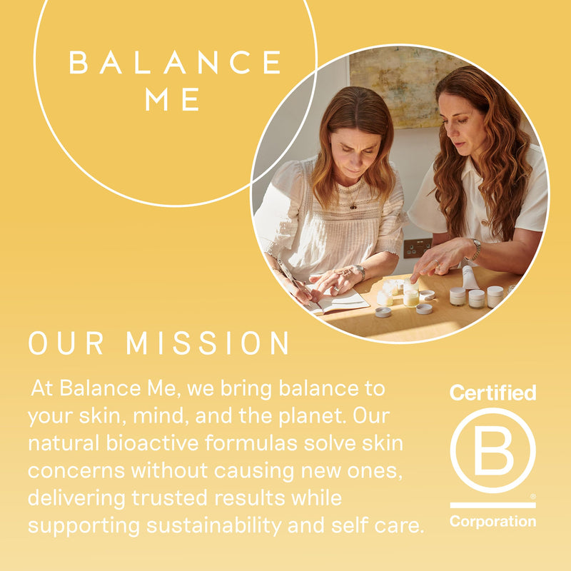 Balance Me Vitamin C Repair Serum, Brightening Face Serum with Hyaluronic Acid, Anti-Aging Vitamin C Serum for Dark Spots, Uneven Tone & Dull Skin, Hydrating & Natural Skincare, (1 x 1.01 fl oz)