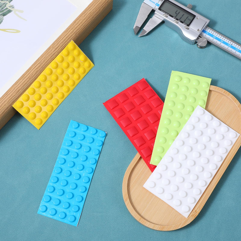 203Pcs Bump Dots for Visually Impaired, Multiple Sizes Braille Stickers Tactile Stickers Low Vision Aids Raised Tactile Dots for Blind, Elderly