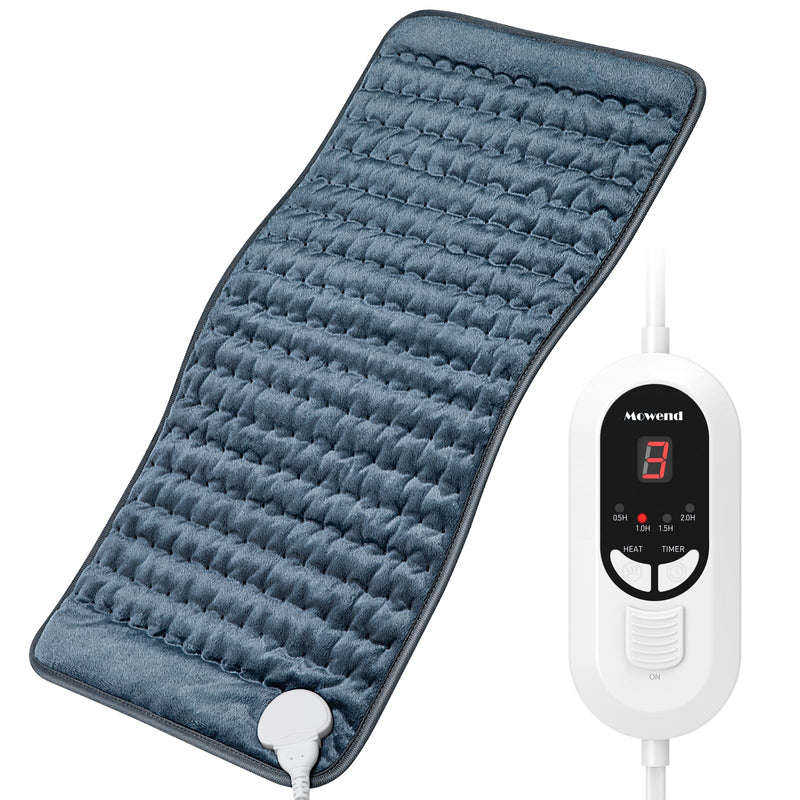 [Australia] - Mowend heating pad with automatic switch-off, electric heating pad with 6 heating settings, quick heating and machine washable, pain relief, gifts for wife, mom, dad, 30x60cm 30x60cm gift for mom 