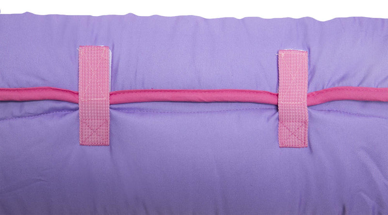 [Australia] - Baby Boom Funhouse Little Princess Kids Nap Mat Set – Includes Pillow and Fleece Blanket – Great for Girls Napping during Daycare or Preschool - Fits Toddlers, Pink 