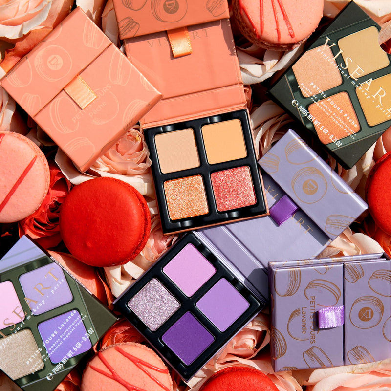 [Australia] - Viseart Paris Petits Fours Pro Luxe Eyeshadow Palette (Peche) 