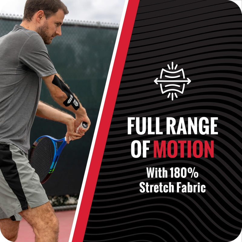 RockTape Go Standard Adhesive Pre-Cut Kinesiology Tape (Black) Black