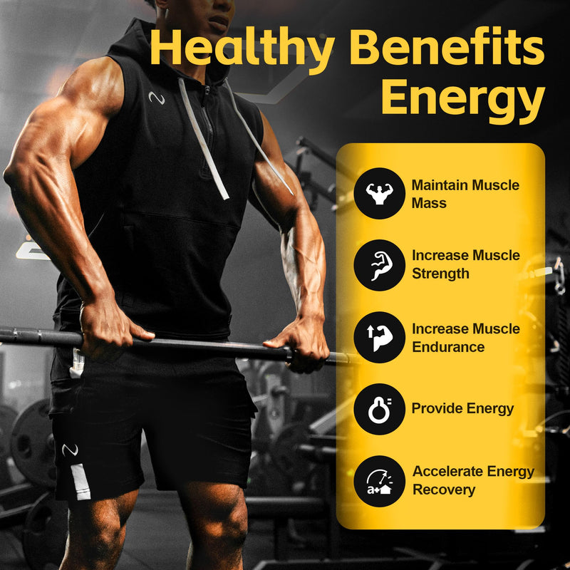 [Australia] - L Carnitine Supplement Liquid 3000, with BCAA Sports Supplements, Help Support Energy Boosts, Support Muscle, Efficient Formula with Acetyl Rapid Absorption, Sustained Energy, Sour Gummy Flavor 