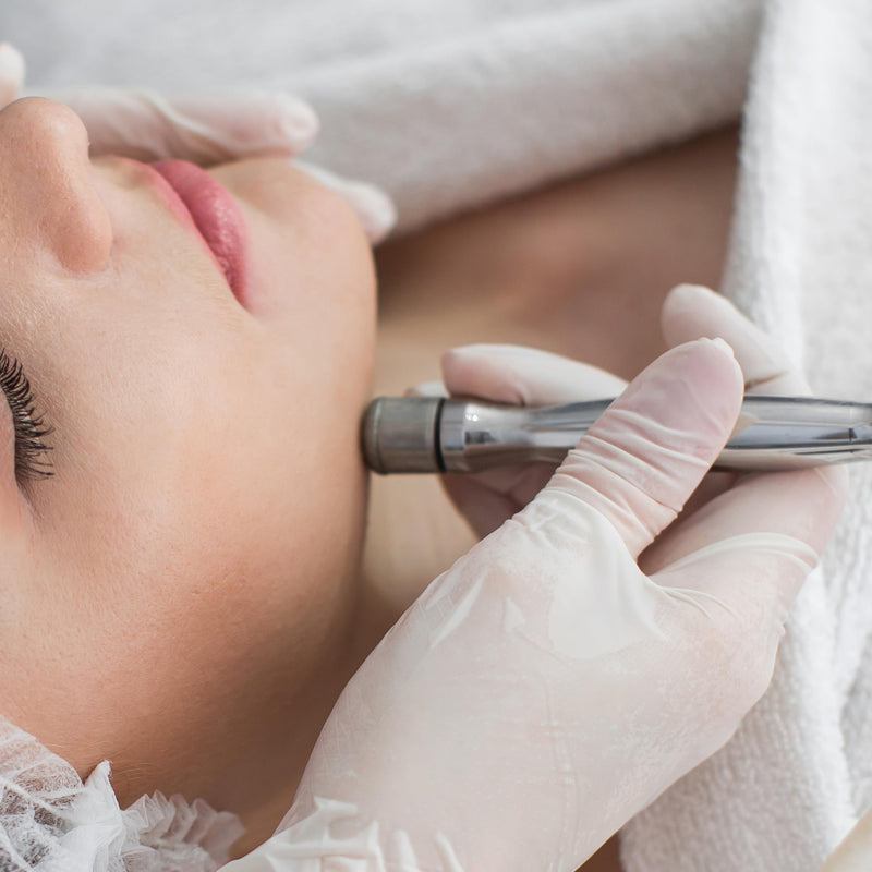 Elitzia 9 Tips 3 Wands Quality Diamond Dermabrasion Replacements Remove Wrinkles Blackheads Fine Lines ETL06A (Aluminium) Aluminium