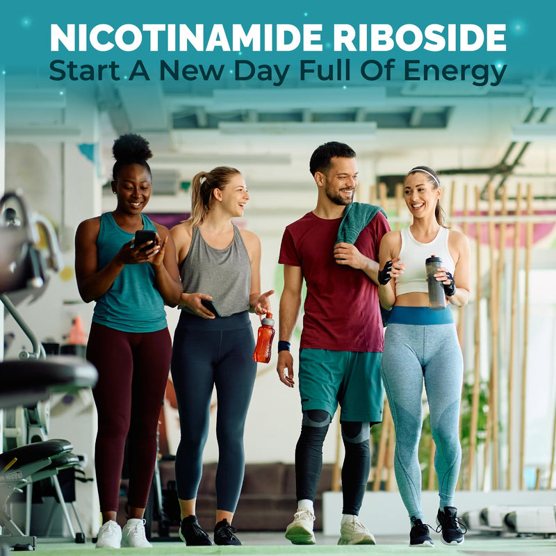 Organic Cadane 11-in-1 Nicotinamide Riboside Supplement with Trans-Resveratrol, Turmeric Curcumin & 8 More | Cellular Wellness Support | Vegan, Non-GMO – 60 Capsules for 30 Days