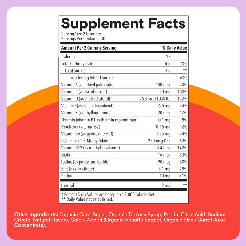 SmartyPants Kids Daily Nutrition & Immunity Bundle: Multivitamin + Multi & Immunity Gummies with Vitamins C, D3, B12, A & Zinc – Gluten Free, Non-GMO, 60 Count Each (Pack of 2)