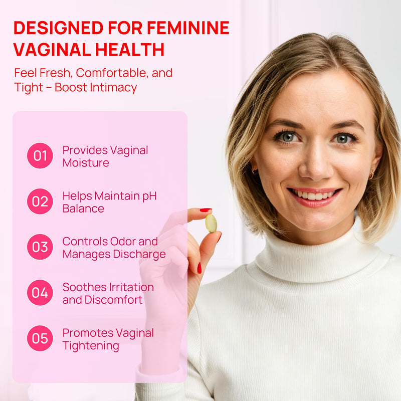 Vaginal Moisturizer, 15mg Hyaluronic Acid, 3% Vitamin E, 21 Count | Relieves vaginal dryness, balances pH, eases discomfort and controls odor with long-lasting formula for women 21 Count (Pack of 1)