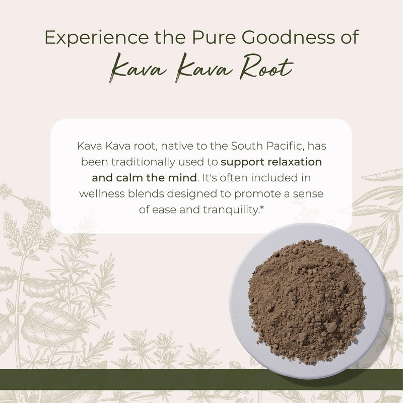 [Australia] - Starwest Botanicals Kava Kava Root Powder - Dried Herb for Tea & Beverages, Promotes Calm, Natural Piper Methysticum, Wildcrafted, Finely Ground, Certified Kosher - 4 oz Pouch 