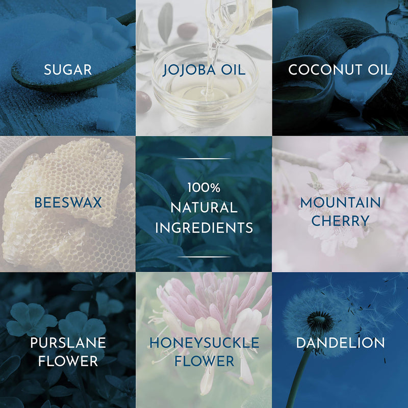 [Australia] - SNOW Lip Exfoliating Sugar Scrub - Lip Scrub Exfoliator for Plump & Soft Lips - Lip Care Product with Jojoba Oil - Moisturize Dry Lips - Lip Care Kit Essential - Lavender & Mint 