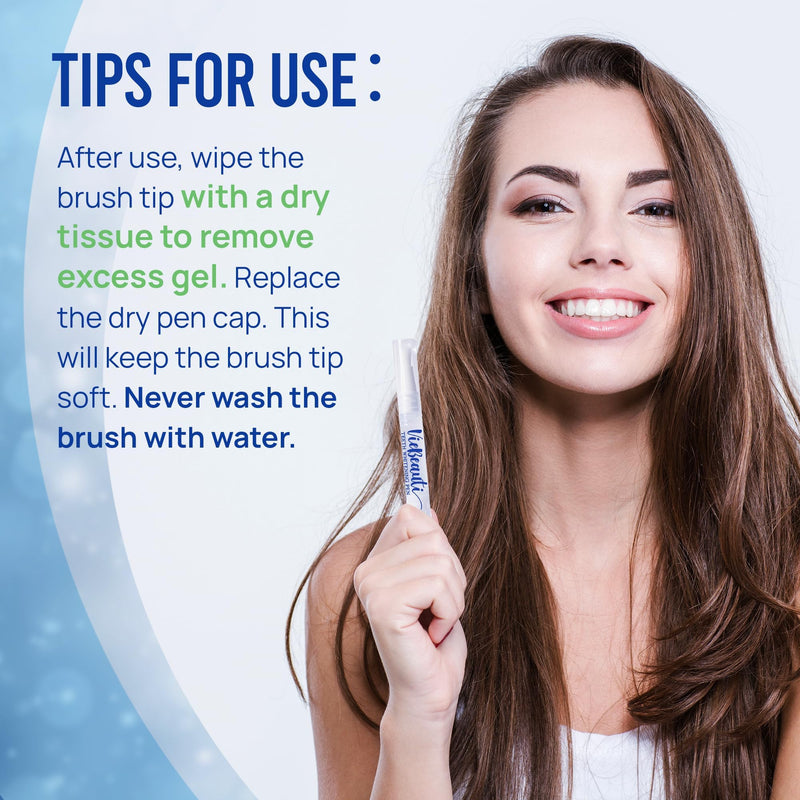 [Australia] - Teeth Whitening Pen Gel Kit: 35% Carbamide Peroxide Gel for Stain Removal - No Sensitivity with Remineralizing Pen for a Brighter Whiter Smile Mint (5 Pack) 