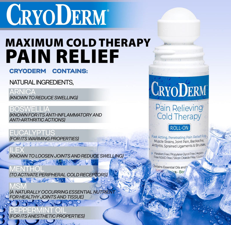 [Australia] - Bundle-2 Items : Cryoderm Cold Gel 4oz (Pack of 2) 