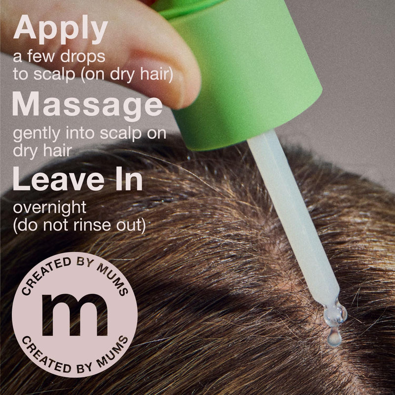 mumms Scalp Serum, Hair Growth Treatment with Saw Palmetto and Ginger Root, 2 fl oz, Daily Use