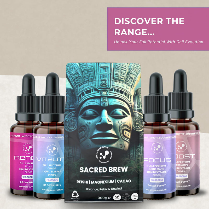 Reishi Full Spectrum Liquid Mushroom Drops Supplement, Super Strength 120,000mg (20:1), Sleep Support & Stress Management, Natural & Suitable for Vegans & Vegetarians