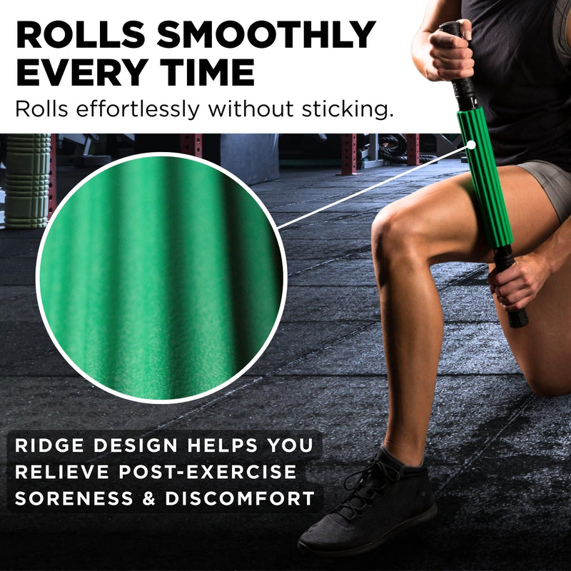 THERABAND Roller Massager, Muscle Massage Tool, Fascia Release, Back, 21" Standard