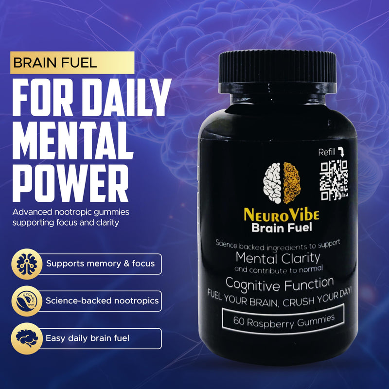 Focus Gummies for Memory Support with Alpha GPC, 30 Day Supply