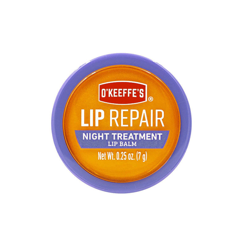 [Australia] - O'Keeffe's Lip Repair Night Treatment Lip Balm, 0.25 Ounce Jar, (Pack of 1) 0.25 Ounce (Pack of 1) 