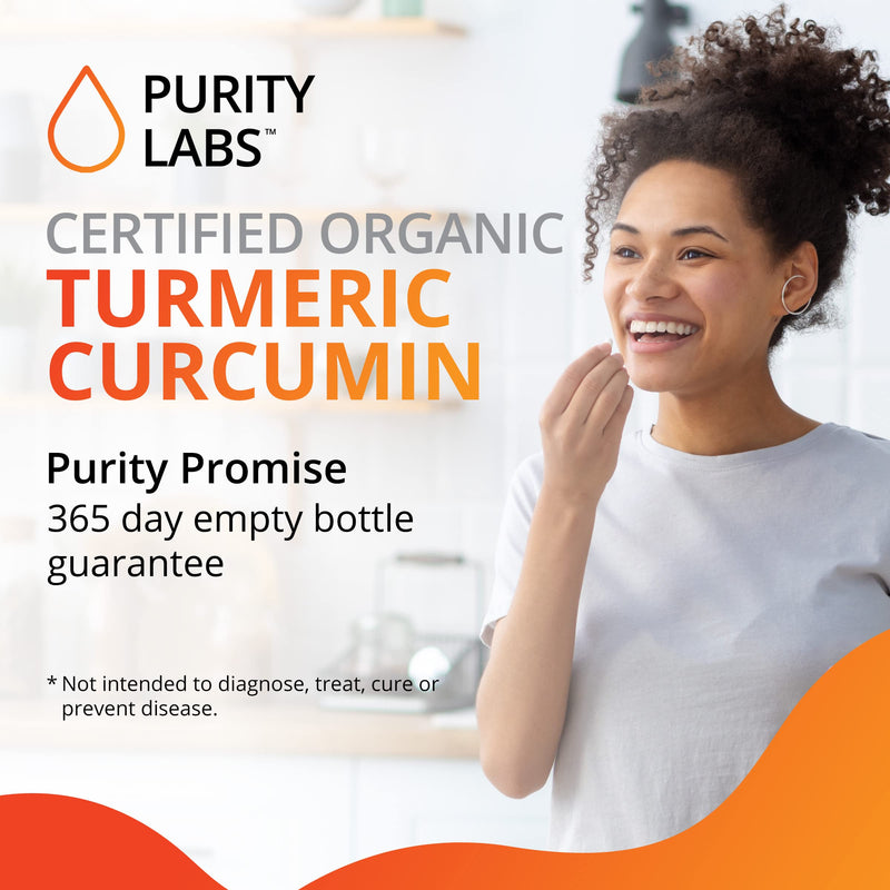 [Australia] - Organic Turmeric Curcumin with Black Pepper Bioperine 2,250 MG/Serving, 95% curcuminoids - Antioxidant Joint Supplement, Muscle & Brain Support - Turmeric Supplement, Non-GMO, Vegetarian, 120 Capsules 1 