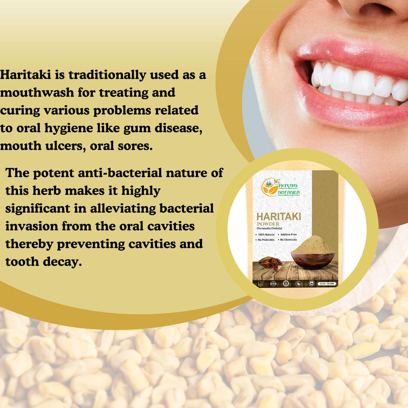 [Australia] - Haritaki Powder 100% Pure & Natural Terminalia Chebula Powder for Herbal Use ‚Äì Finely Ground Ayurvedic Triphala Herb for DIY Wellness & Beauty 5.3 oz Resealable Pack 