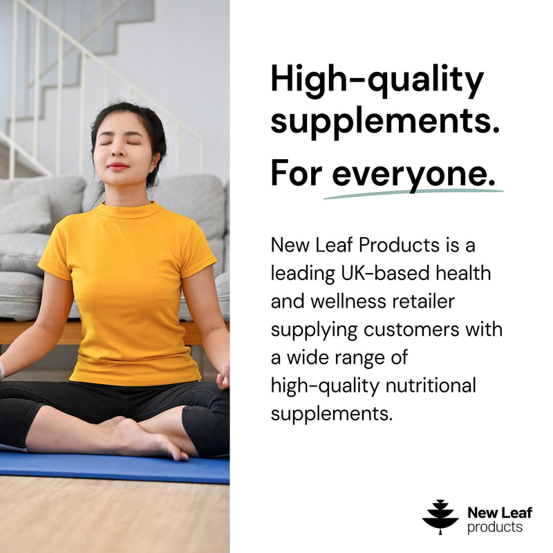 Mullein Leaf Extract for Lungs 15,000mg – High Strength 50:1 Concentrate, 4 Month Supply – 120 Vegan Mullein Leaf Capsules – UK Made by New Leaf