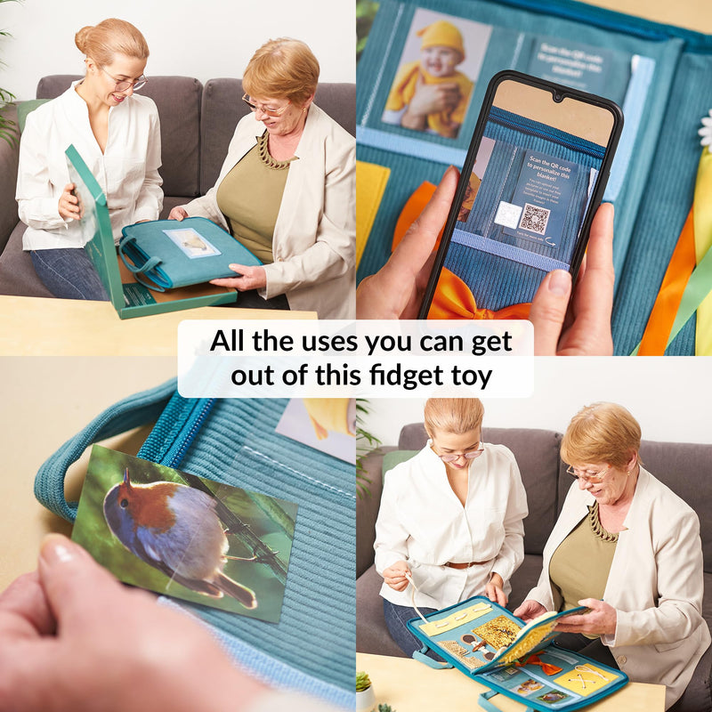 [Australia] - ODOXIA nest pillow for dementia sufferers | Dementia employment hands | Dementia toys for adults with Alzheimer's | Dementia nesting blanket, employment for seniors, dementia muff games for seniors (Pages) 