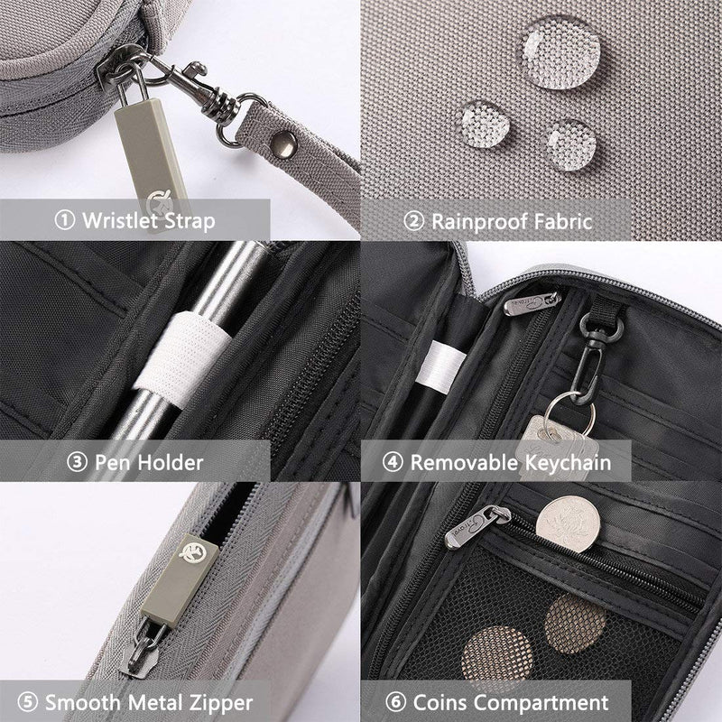 VanFn RFID Travel Passport Wallet & Duffle Bags, Family Passport Holder, Travel Totes Duffel Bag, Outdoor Weekend Bag, Crossbody Bag, Lightweight Luggage Duffle