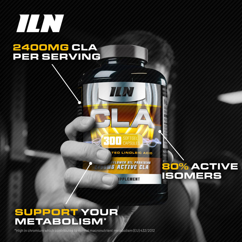 CLA Supplement High Strength for Metabolism – 3000mg per Serving with 80% Active Isomers for 2400mg Active CLA Tablets – Suitable for Men and Women (300 Softgel Capsules) 300 count (Pack of 1)