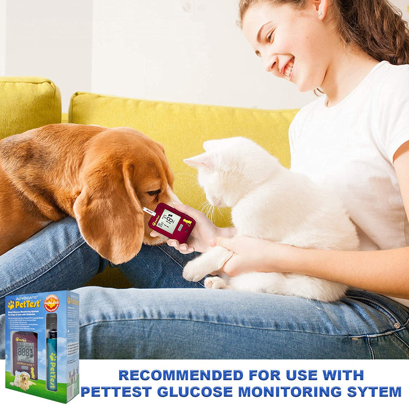 [Australia] - PetTest Sterile Twist-Top Lancets 21G for Dogs and Cats, for use with PetTest Diabetes Glucose Monitoring System (50 Lancets) 
