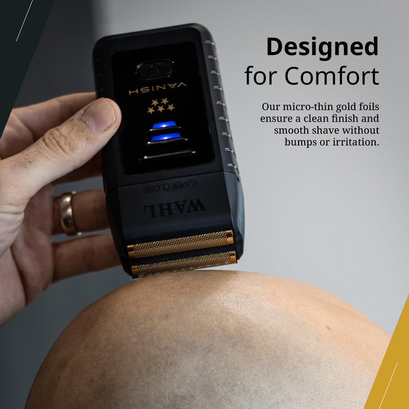 Wahl Professional Vanish Shaver Foil Head Cutter Bar Replacement High Performance Shaving Accessories