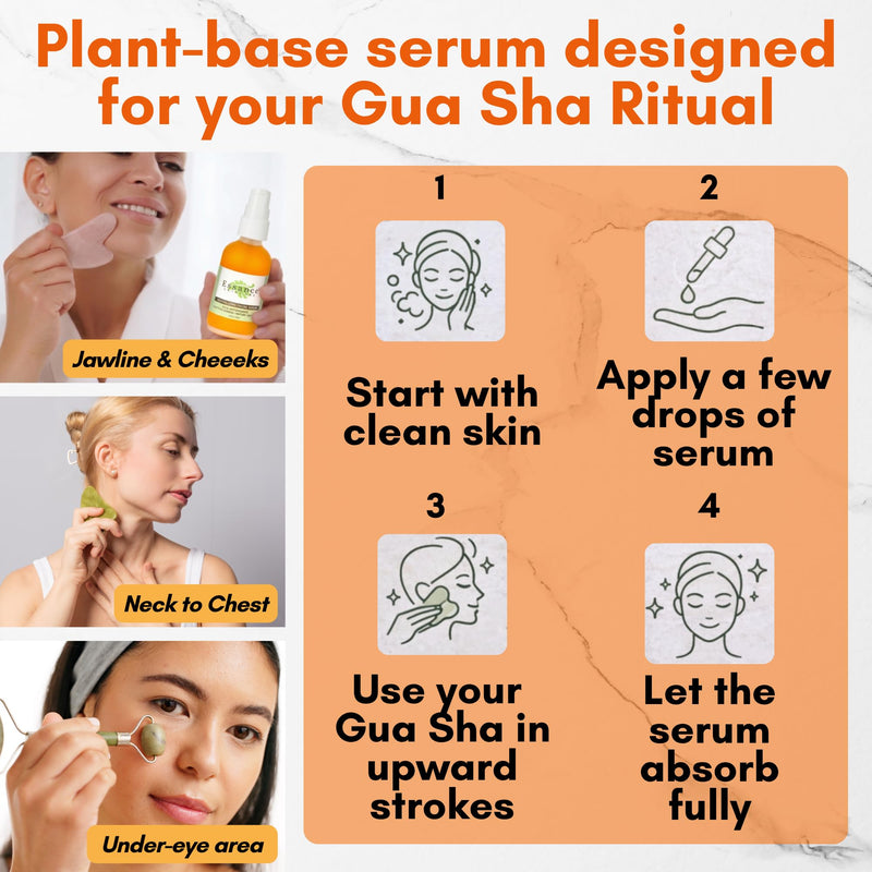 Essance Face Serum 2 oz | Hydrating Facial Serum with Sea Buckthorn | Vitamin Jojoba, Argan Oil | Lightweight, Vegan, Paraben & Sulfate Free | Day, Night & Travel | All Skin Types | Women, Men