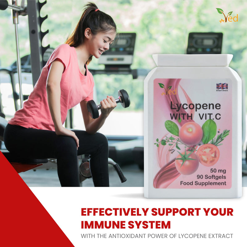 [Australia] - Ved Lycopene Supplement | 50mg x 90 Softgel 