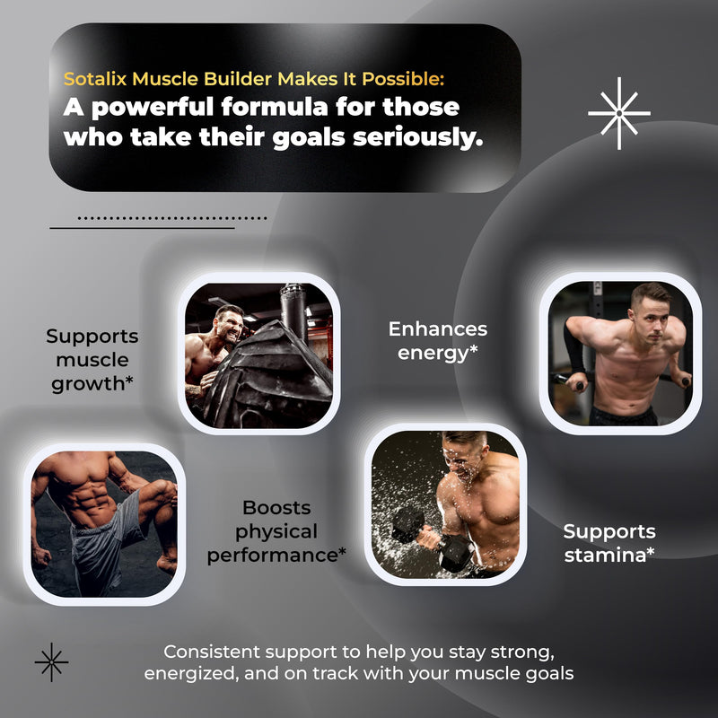 [Australia] - Ultra Muscle Builder Supplement with L-Arginine & Tribulus ‚Äì Sports Training Support ‚Äì 150 Capsules (150-Day Supply) 