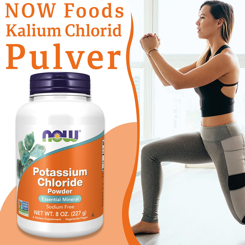 [Australia] - Now Foods, Potassium Chloride Powder, 227g, Laboratory Tested, Potassium, Gluten Free, Soy Free, Vegetarian 