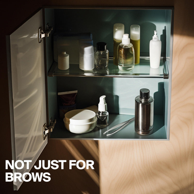 GERMANIKURE Pointed Tweezers in Leather Case - Made in Solingen Germany Leather Sleeve