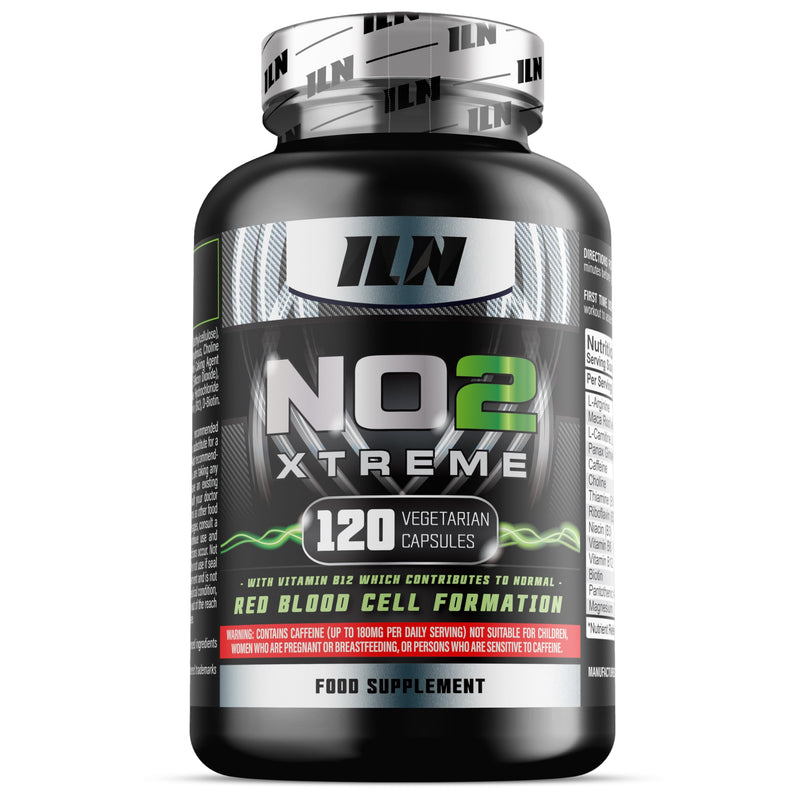 NO2 Xtreme – High Strength 5,070mg Nitric Oxide Supplements for Men & Women – Nitric Oxide Booster Pre Workout Tablets with L Arginine (120 Vegetarian Capsules) 120 count (Pack of 1)