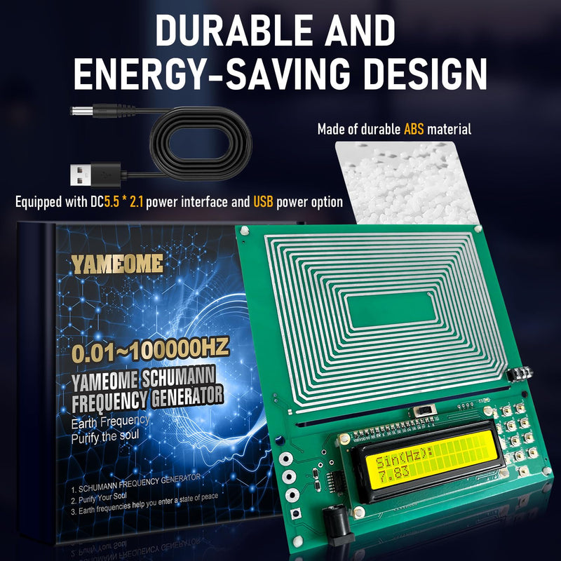[Australia] - Schumann Wave Resonance Generator, 7.83Hz Frequency Generator, Ultra-Low Frequency Pulse Generator, Healing Frequency Device 