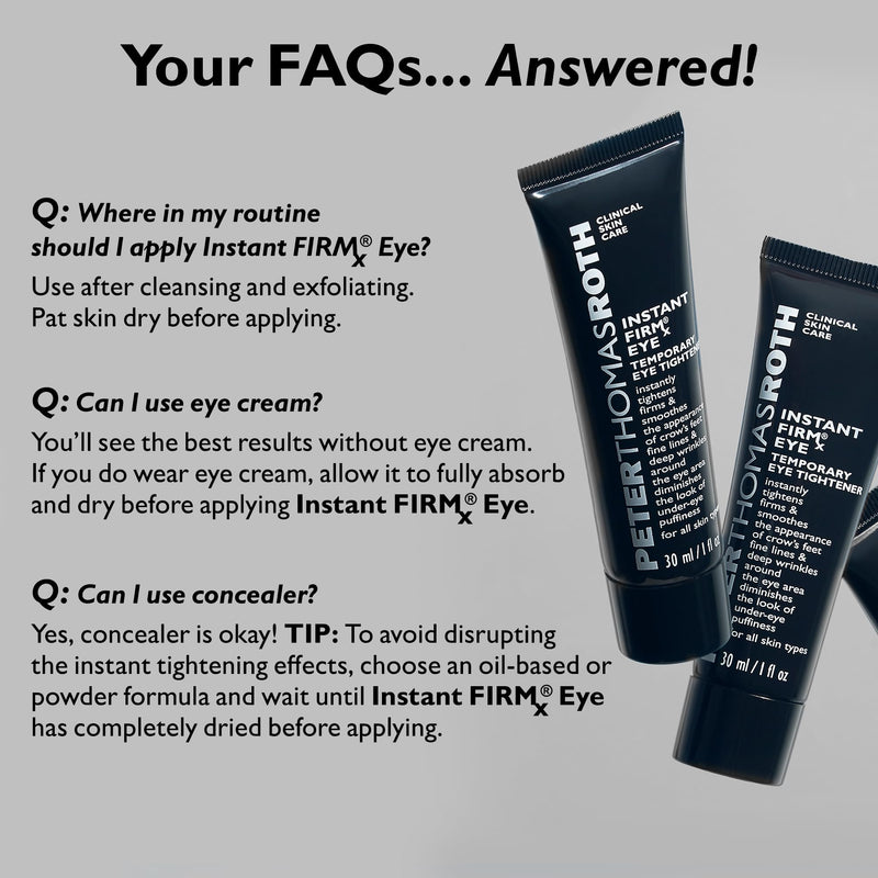 [Australia] - Peter Thomas Roth | Instant FIRMx¬Æ Temporary Eye Tightener | Firm and Smooth the Look of Fine Lines, 1 oz 1 Ounce (Pack of 1) 
