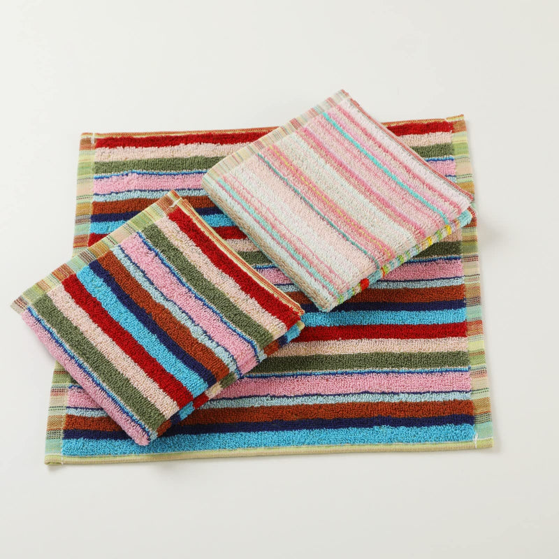 [Australia] - Kitchen Dishcloths for Washing Dishes, Ultra Absorbent Dish Rags, Cotton Cleaning Cloths Pack of 8, 12x12 Inches (Mix-1, 12x12 inch) Mix-1 