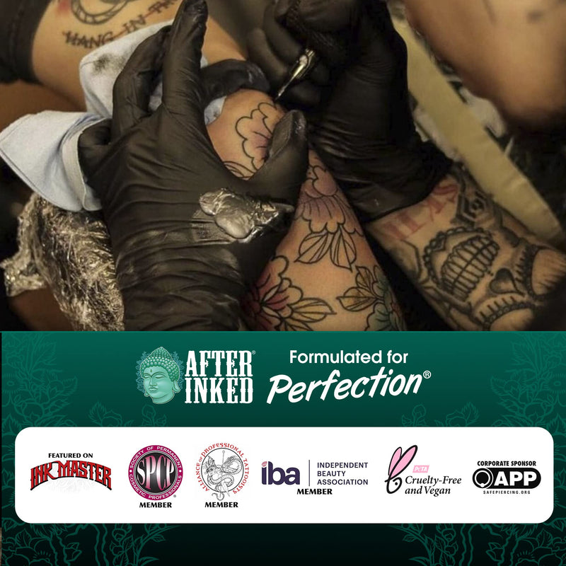 [Australia] - After Inked Tattoo Aftercare Non-Petroleum Jelly - With Grape Seed Oil, Essential for Tattoo Kit, PMU & Piercing Aftercare - Multipurpose Ointment - 7g Reclosable Packet (10-Pack) d) Packet: 0.24 Fl Oz (10 Units) 