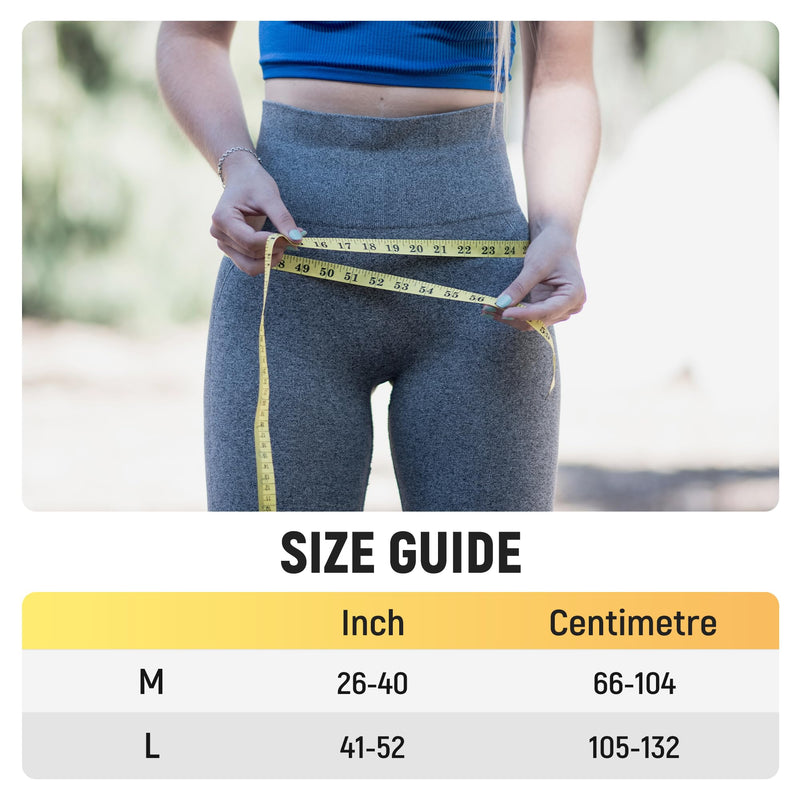 [Australia] - HEERTEEAJ Sacroiliac Joint Support Belt SI Joints Sciatica Pain Relief Lower Back Support for Women Trochanter Belt 360° Anti-Slip L/XL 1 