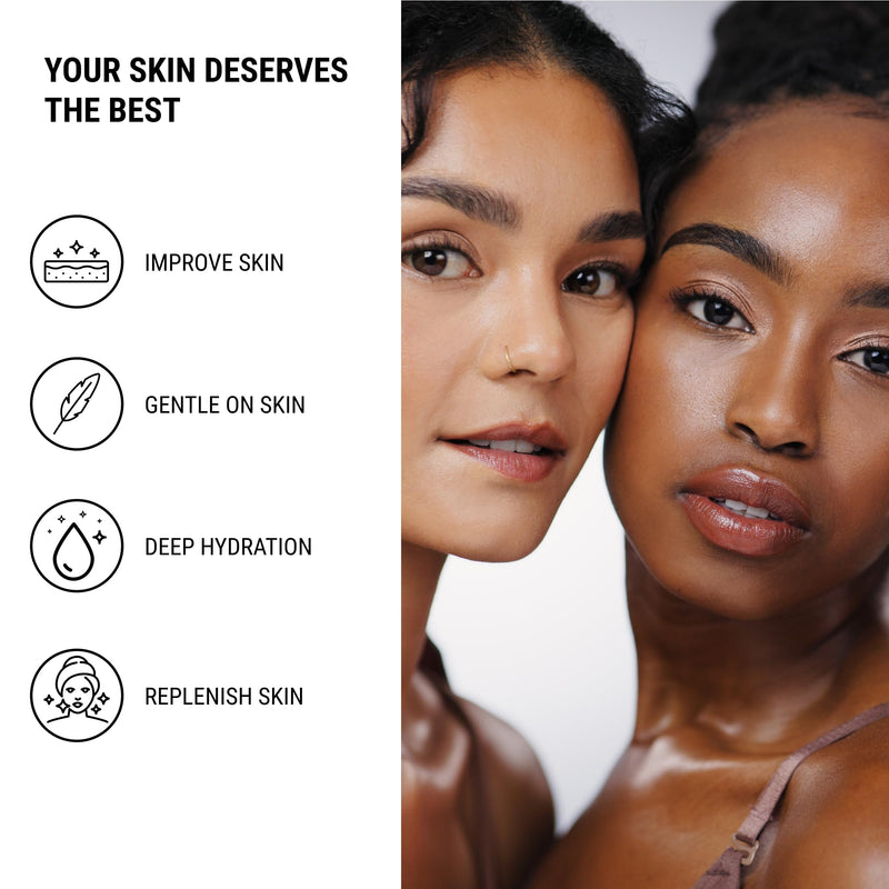 Rejuvenating Niacinamide and Hyaluronic Acid Serum for Face, Hyaluronic Acid Moisturizer and Body Serum, Infused with Pro-Vitamin B5, Aloe and Rose Water