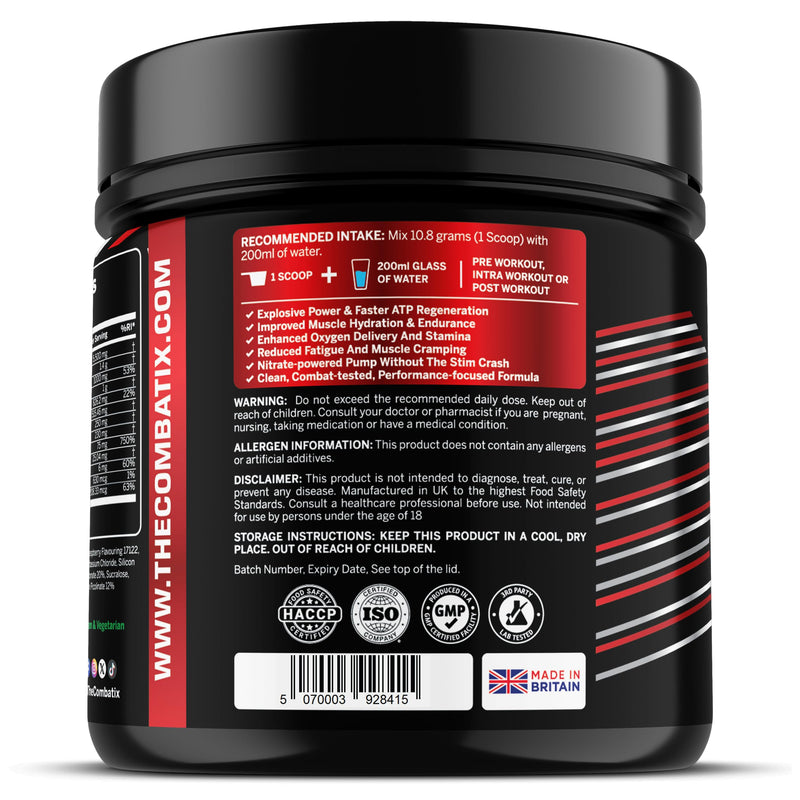 Premium Creatine Monohydrate + Electrolytes Powder 324g – Supplement for Performance Athletes – Hydration, Recovery & Endurance Support - Pre & Intra Workout (30 Servings,Blue Raspberry) Blue Raspberry 30 Servings