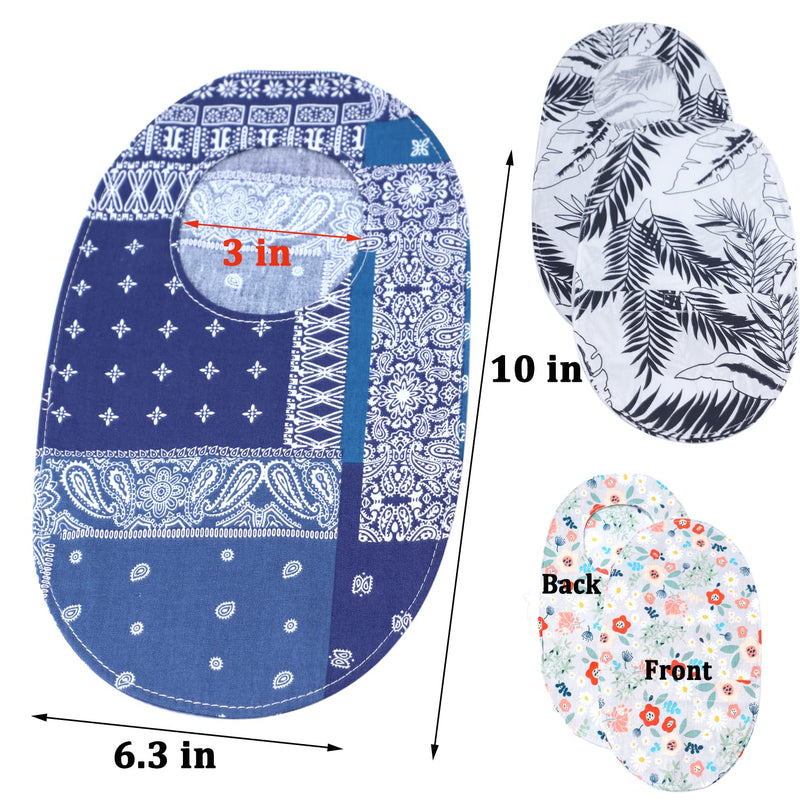 [Australia] - Ostomy Bag Covers - 3pcs Colostomy Bag Covers Odor Reducing Ostomy Pouch Covers, 3 inch Round Opening Colostomy Bag Covers For Men Or Women, Ileostomy, Washable 