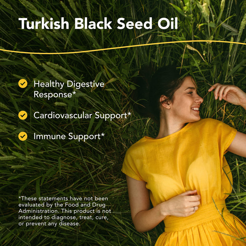 [Australia] - NORTH AMERICAN HERB & SPICE Black Seed Oil - 16 fl. oz. - Cardiovascular, Digestive & Immune Support - Non-GMO - 96 Servings 16 Fl Oz (Pack of 1) 