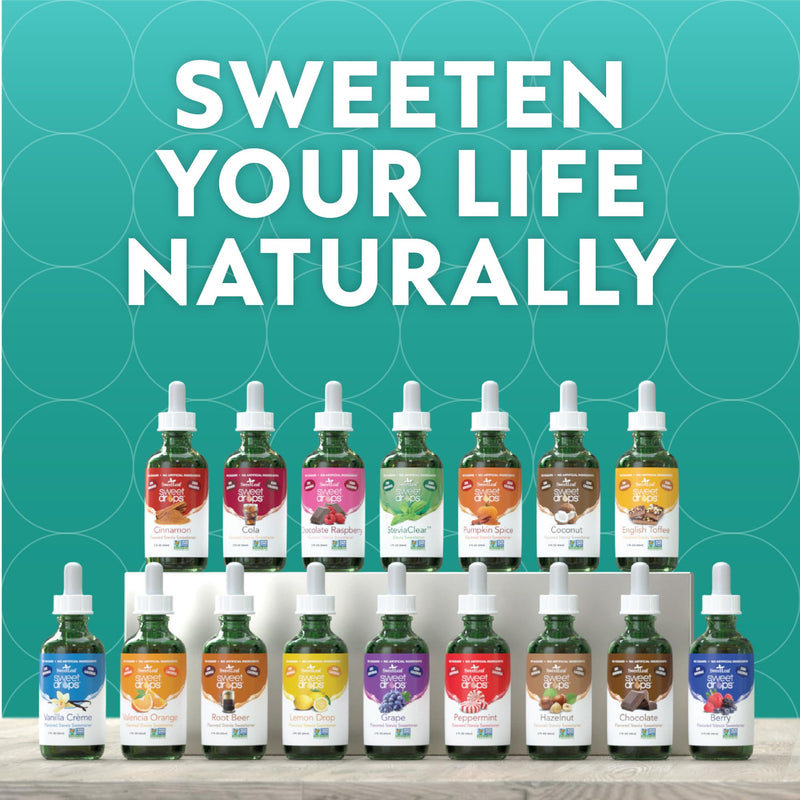 [Australia] - SweetLeaf Sweet Drops - Flavored Stevia Liquid Sweetener, Organic Stevia Extract, Zero Calories, Gluten Free, Keto Friendly, Non GMO, Natural Flavor - Valencia Orange, 2 Fl Oz (Pack of 1) 