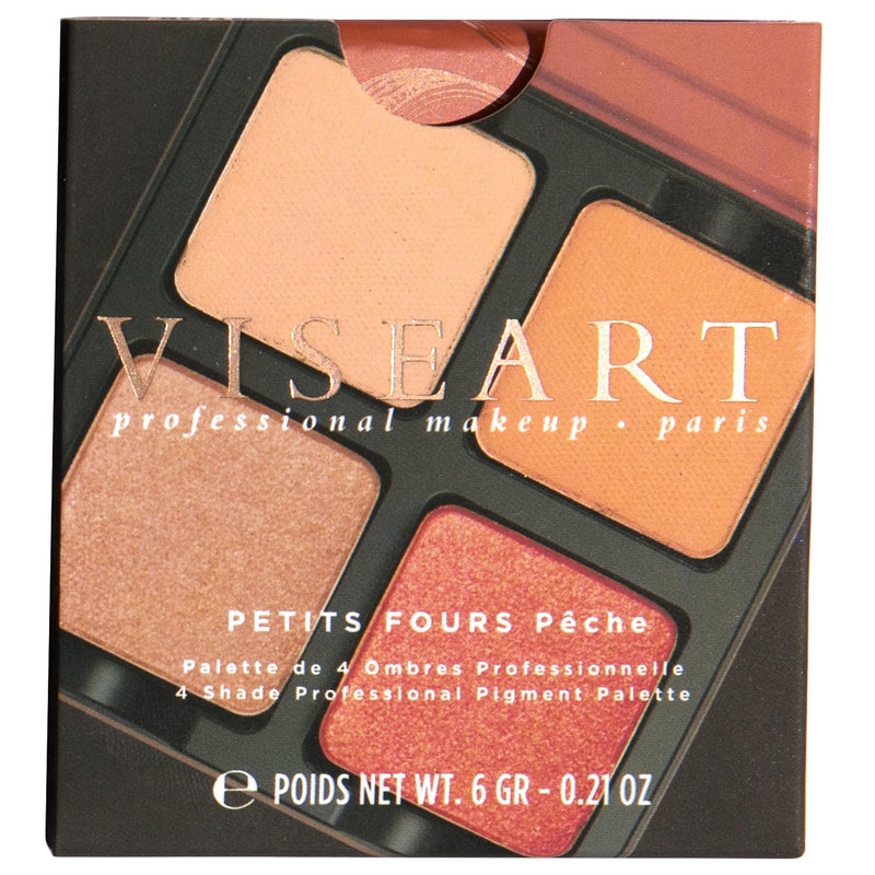 [Australia] - Viseart Paris Petits Fours Pro Luxe Eyeshadow Palette (Peche) 