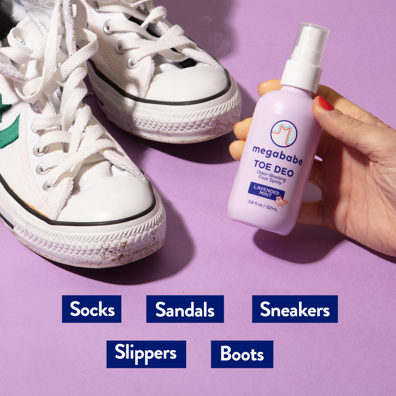 [Australia] - Megababe Toe Deo Odor-Blocking Foot Spray | 3.8 fl oz 