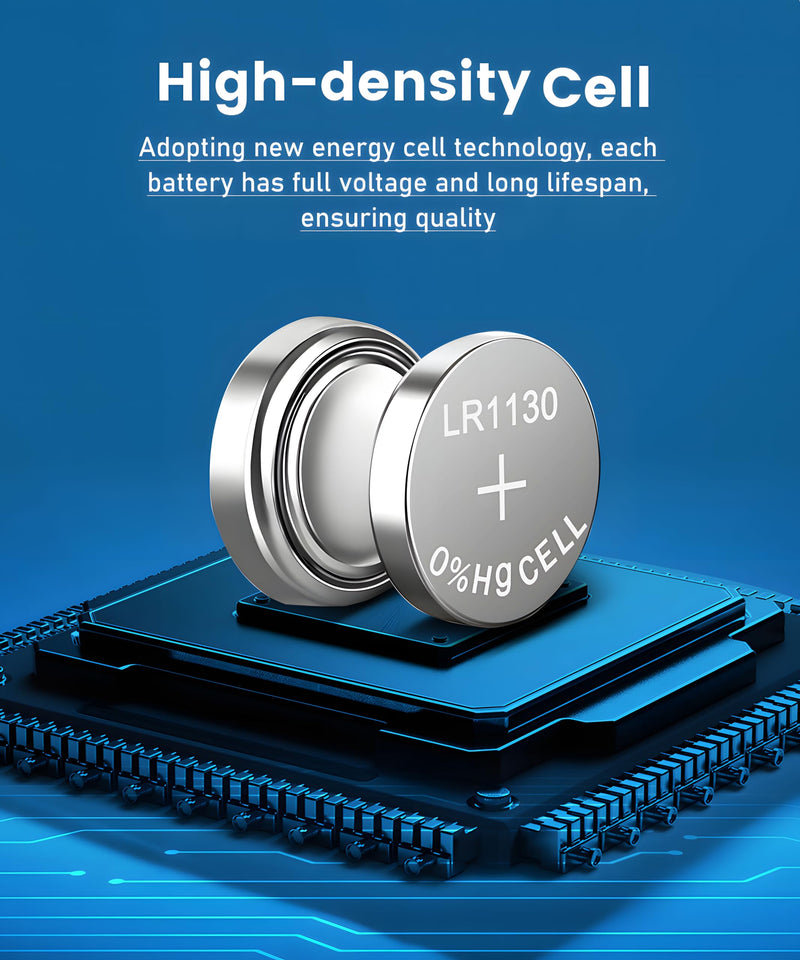 [Australia] - 10 Pack LR1130 Battery AG10 L1131f L1131 L1131c 389 390 LR54 LR 1130 1.5V Alkaline Batteries for Calculator Watch Battery 10 