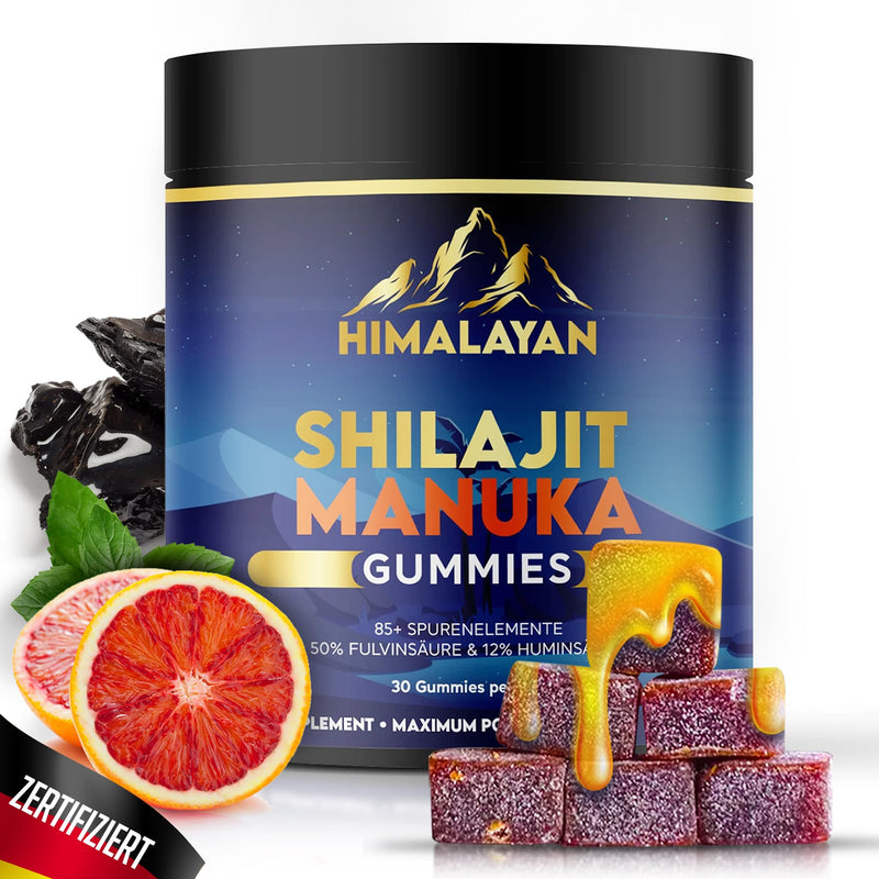 [Australia] - Shilajit Himalaya 900 mg | Premium Mumijo Shilajit resin 20g | Trace elements & micronutrients | 100% India Shilajit | Energy & Vitality – Incl. measuring spoon 
