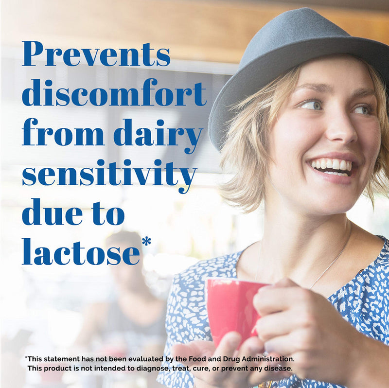 Lactaid Fast Act Lactose Intolerance Chewables with Lactase Enzymes, Vanilla, 60 Count (Pack of 1)