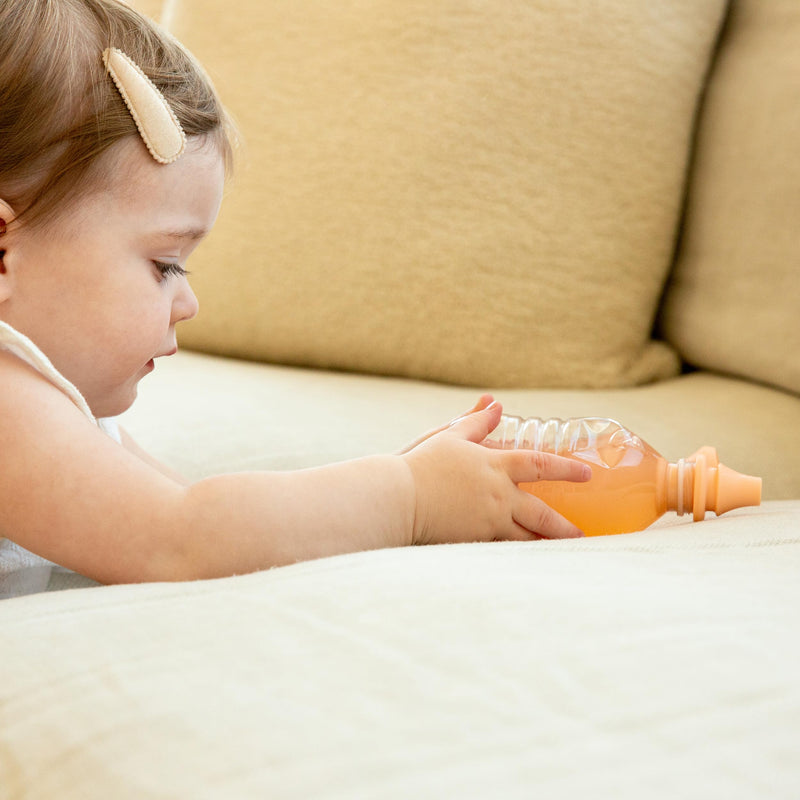 [Australia] - Water Bottle Spout Adapter for Kids, Babies, & Adults - 3-Pack Set, Leak-Proof, No-Spill Design, BPA-Free, Reusable, & Easy-to-Use, (Sage, Sand & Peach) - 4mm Slit 